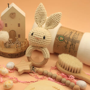 nyuszis baba ajándékcsomag