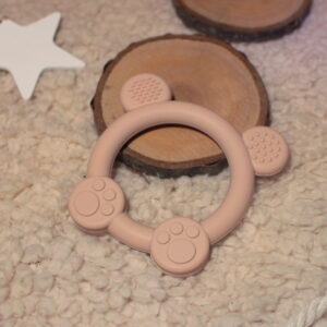 maci formájú szilikon rágóka